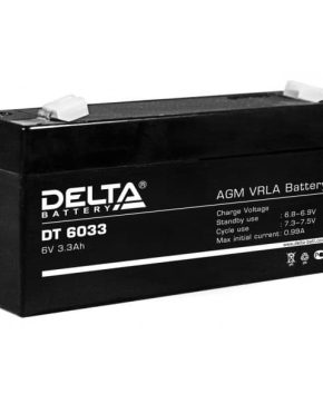 Аккумуляторная батарея Delta DT 6033