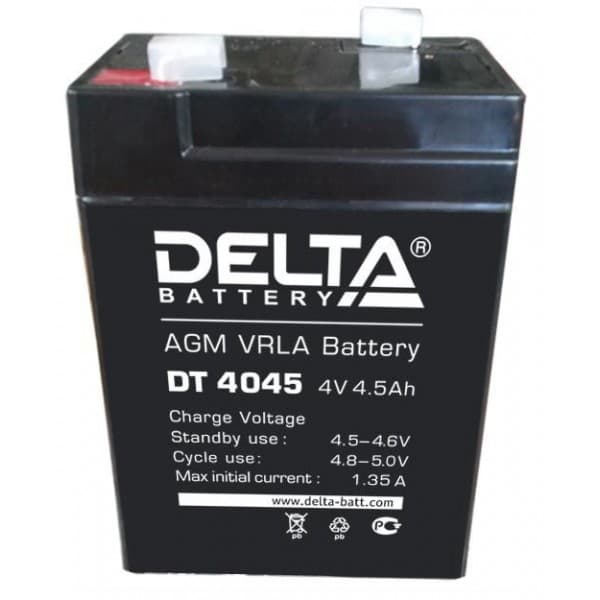 Аккумуляторная батарея Delta DT 4045 — изображение 2