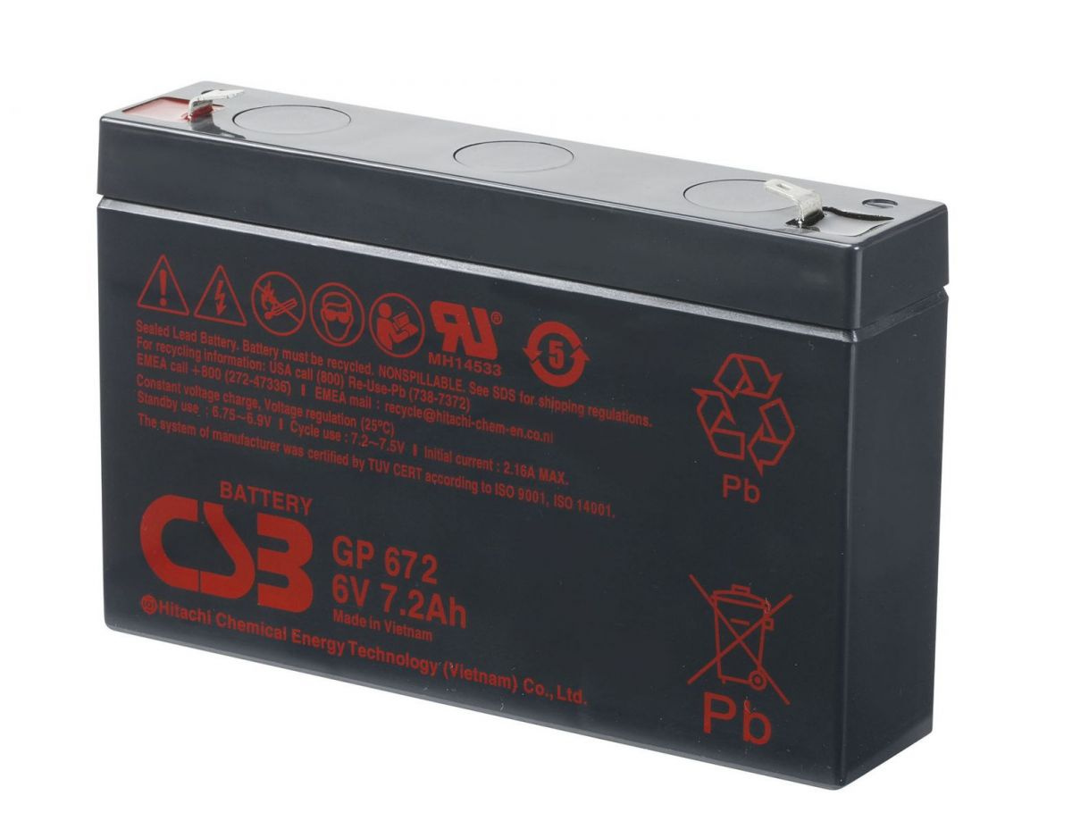 Аккумуляторная батарея CSB GP 672