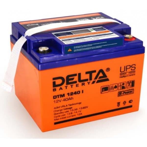 Аккумуляторная батарея Delta DTM 1240 I — изображение 2