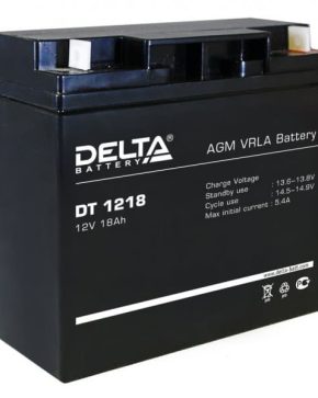 Аккумуляторная батарея Delta DT 1218