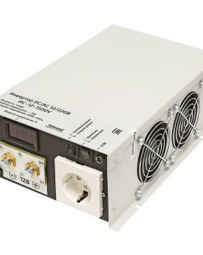 ИС-12-1500V инвертор, преобразователь напряжения DC/AC, 12В/220В, 1500Вт